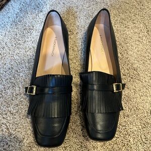 Tuckernuck Black Leather Women's Loafers